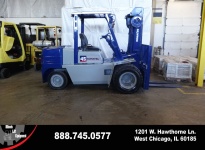 2000 Komatsu FD45T-5 Forklift on Sale in Indiana