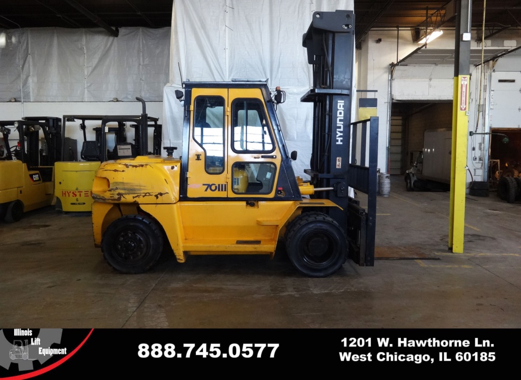 2005 Hyundai HDF70-III Forklift on Sale in Indiana