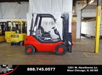 2002 Linde H25D Forklift on Sale in Indiana