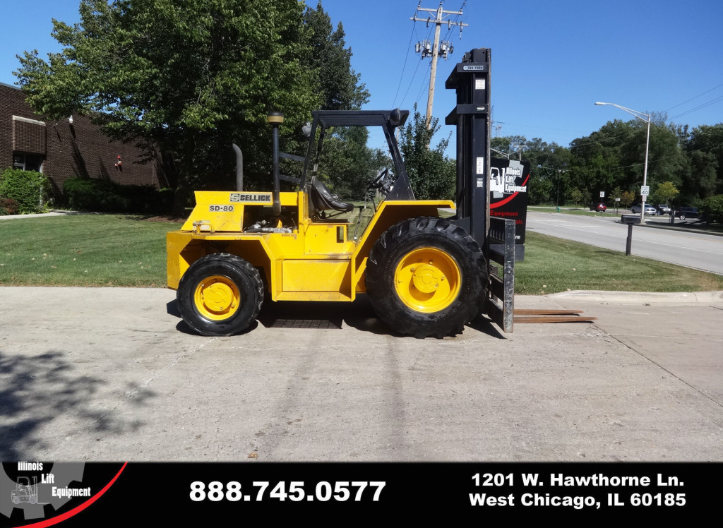 2000 Sellick SD80 Forklift on Sale in Indiana