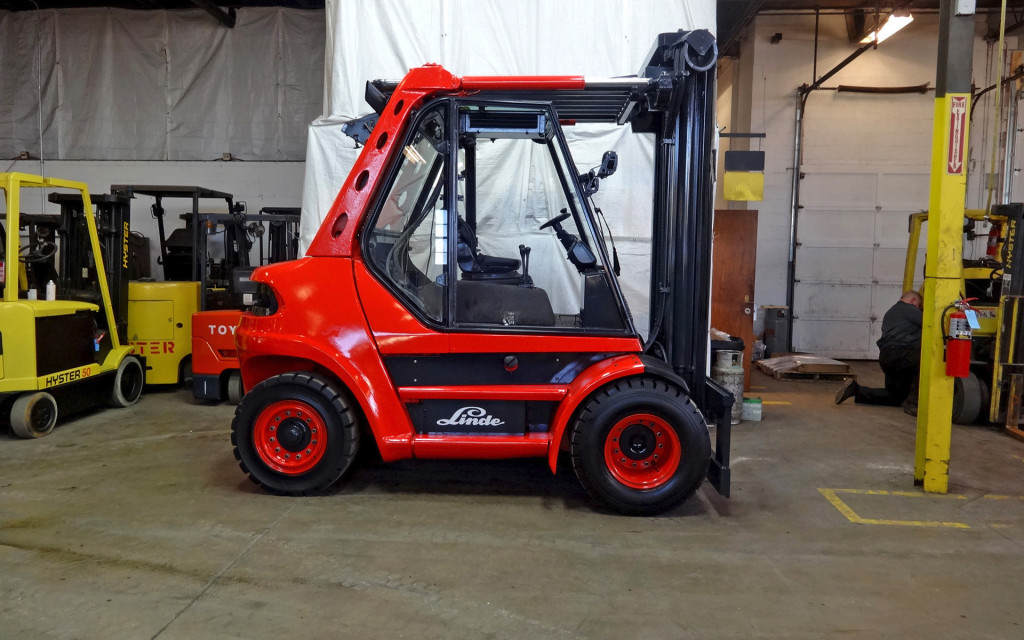  2004 Linde H80D Forklift on Sale in Indiana