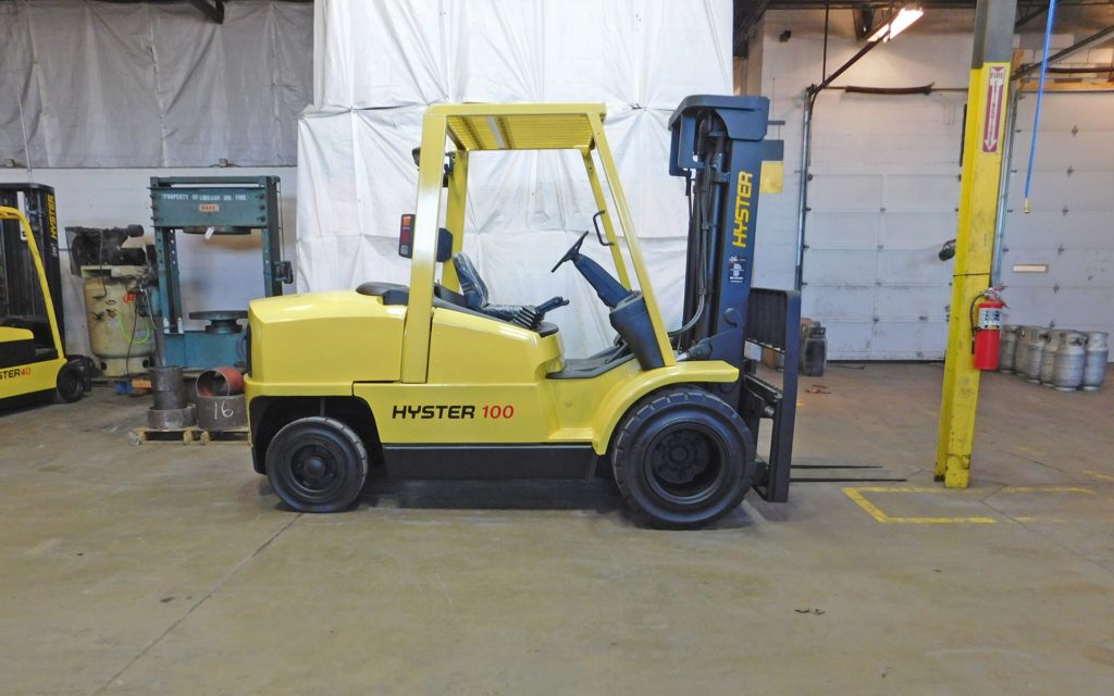  2003 Hyster H100XM Forklift on Sale in Indiana