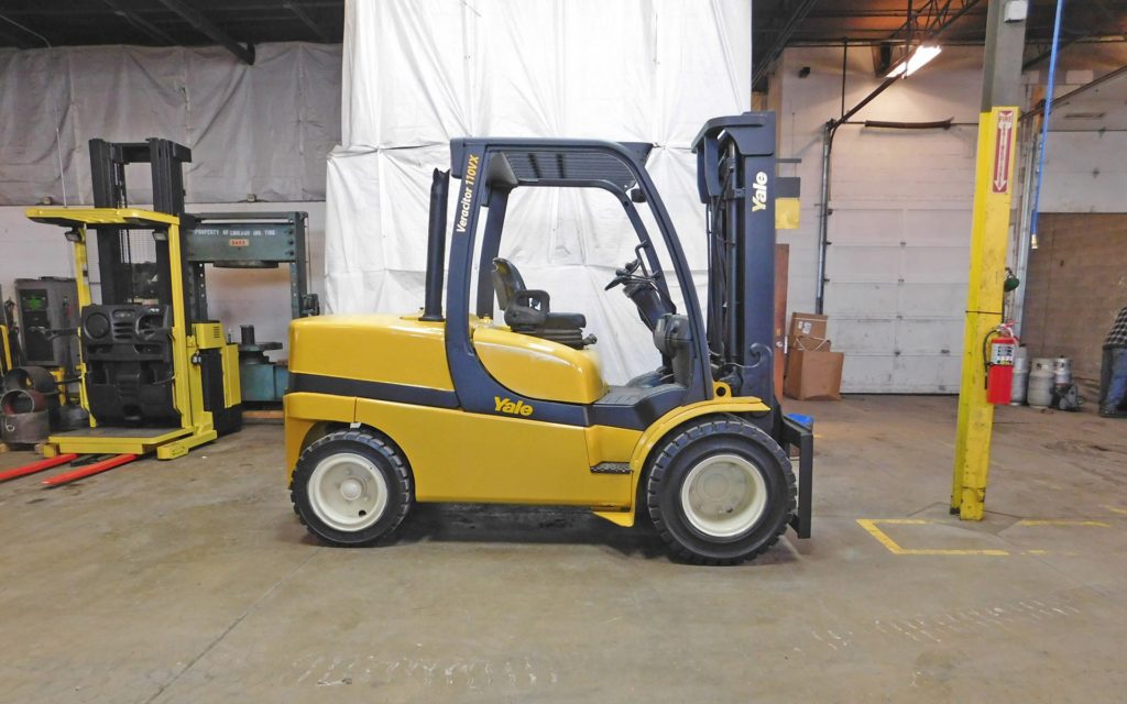  2013 Yale GDP110VX Forklift on Sale in Indiana